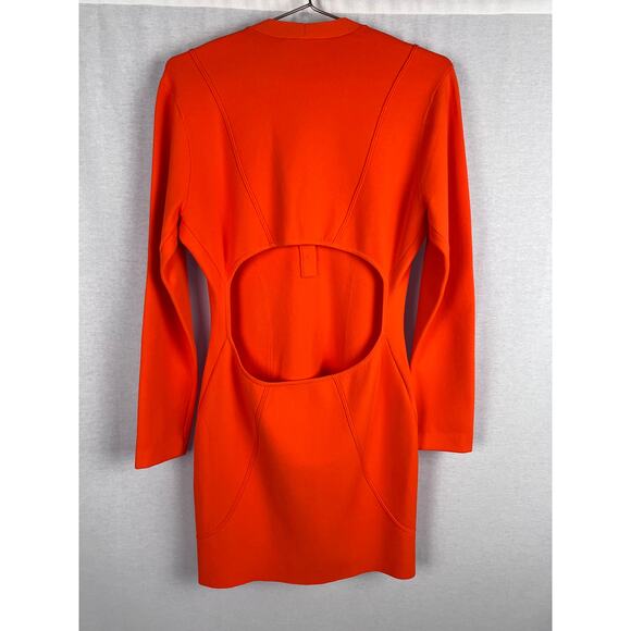 Frame x Julia Sarr Jamois Dress Cutout Knit Mini ASO Simone Ashley Sexy Baddie - Picture 6 of 9